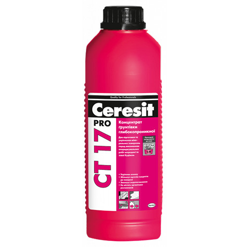 Концентрат грунтовки CERESIT (Церезит) CT 17 Pro