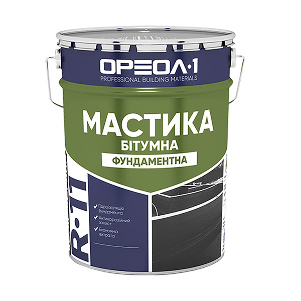 Мастика битумная «Фундаментная» ОРЕОЛ-1 - купить по лучшей цене