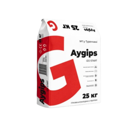 Штукатурка стартовая гипсовая AYGIPS IZO START