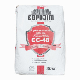 Клей для гипсокартона Еврозит ЄС-48 в Itera Group