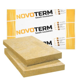 Теплоизоляция NOVOTERM НТ Акустик 45 (100x1000x600 мм - 3,6 м² в уп.) 