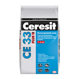 Затирка для плитки CERESIT CE 33 Plus