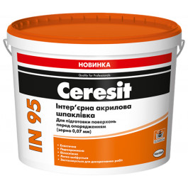 Акриловая шпаклевка CERESIT IN 95