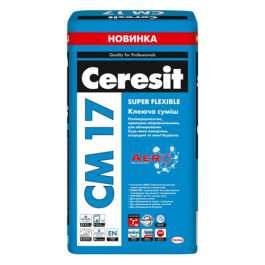 Клей для плитки Ceresit СМ 17 AERO, 25 кг