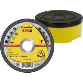 Круг отрезной Kronenflex EDGE 125x1,2x22.23 KLINGSPOR