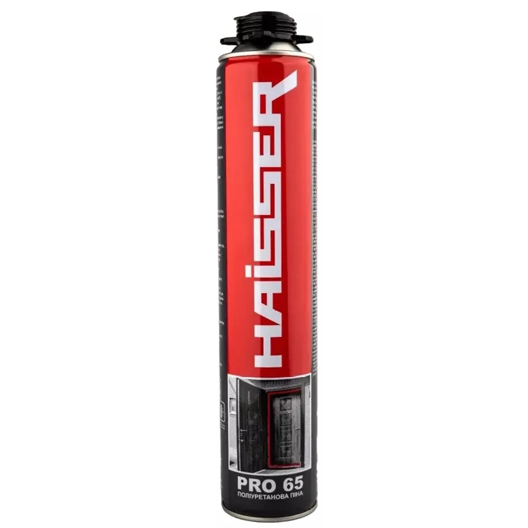 Пена монтажная PRO 65 HAISSER, 815 мл 