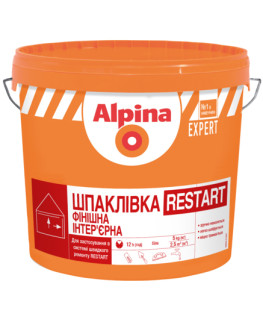 Шпаклевка финишная интерьерная Alpina Expert Restart,