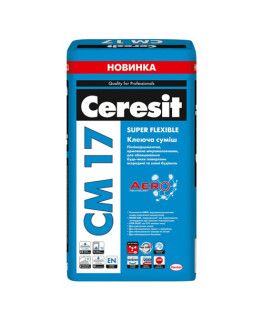 Клей для плитки Ceresit СМ 17 AERO, 25 кг