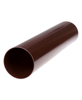 Труба водостічна PROFIL 100 мм 4 м коричневий
