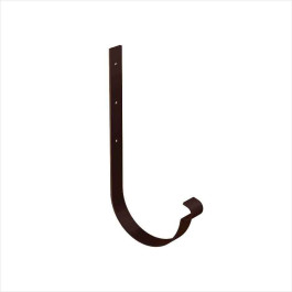 Держатель желоба прямой металлический 130 мм