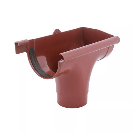 Лійка права PROFIL 130 мм цегляна