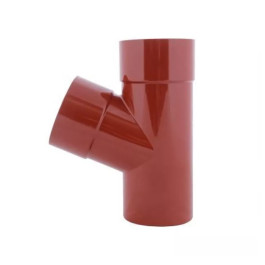 Трійник труби PROFIL 75 мм цегляний