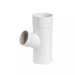 Трійник труби PROFIL 75 мм білий