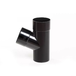 Трійник труби PROFIL 100 мм чорний