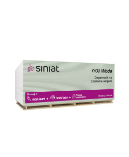 Гипсокартон стандартный Nida Expert SINIAT