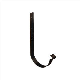 Держатель желоба прямой металлический 130 мм