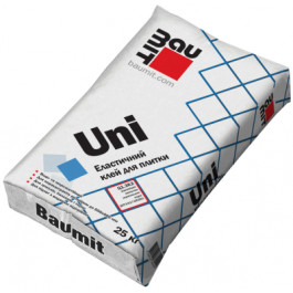 Клей для плитки Baumit Uni, 25 кг