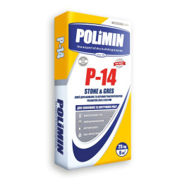Клей для плитки P-14 STONE&GRES POLIMIN