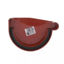 Заглушка ринви права PROFIL 130 мм цегляна